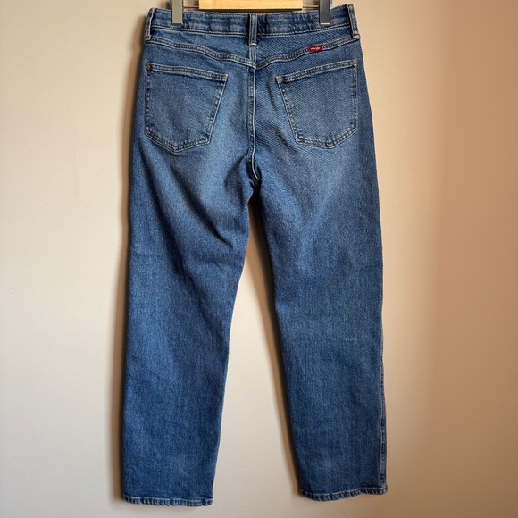 Wrangler 5 Star Performance Mens Blue Jeans 30x30 Comfort Elastic Waist Workwear - Picture 6 of 15